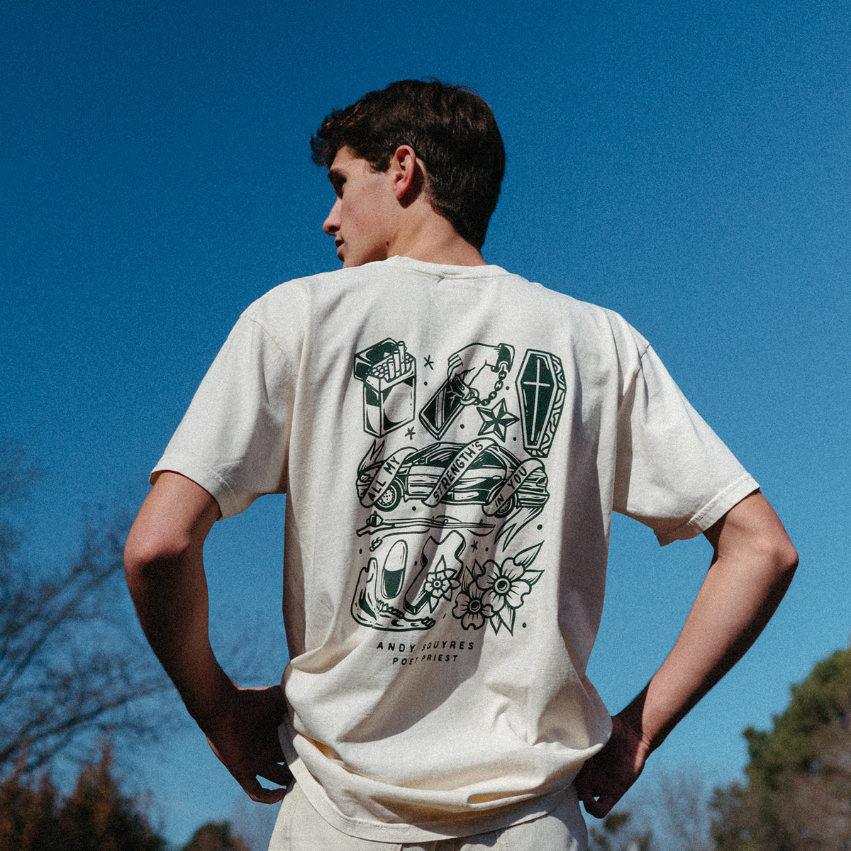 All My Strength's In You T-shirt – Andy Squyres