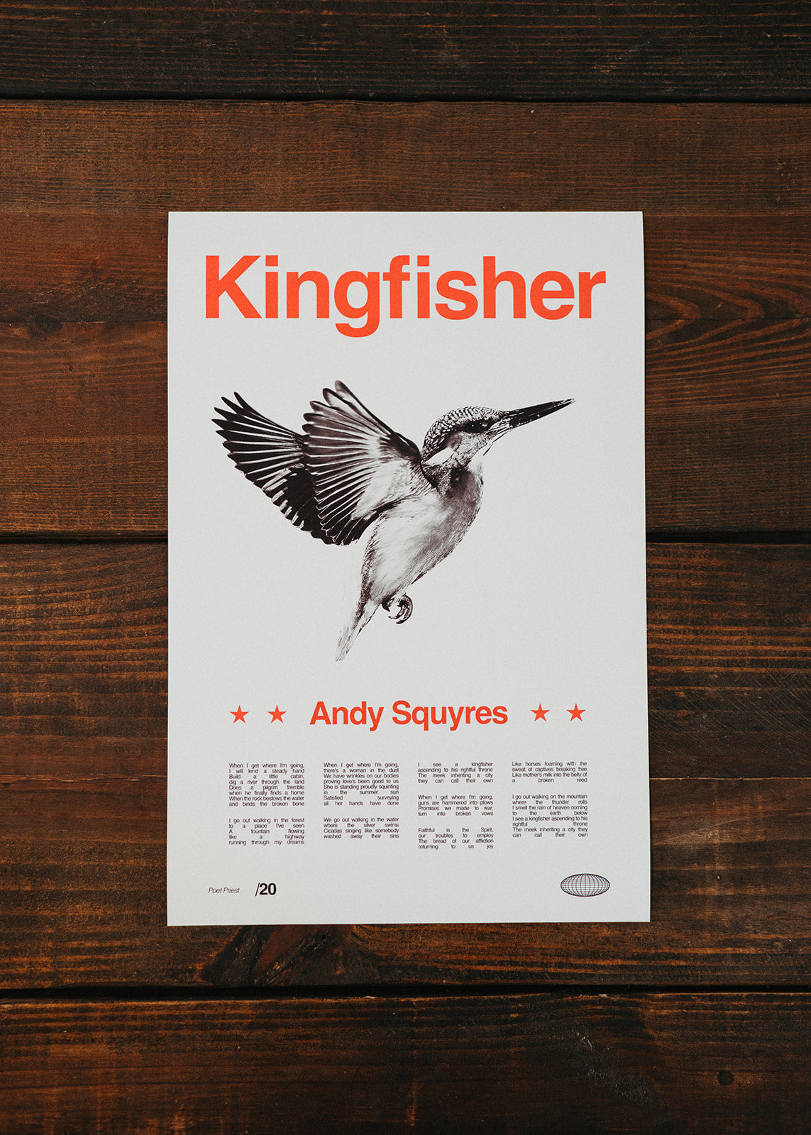 Kingfisher Poster